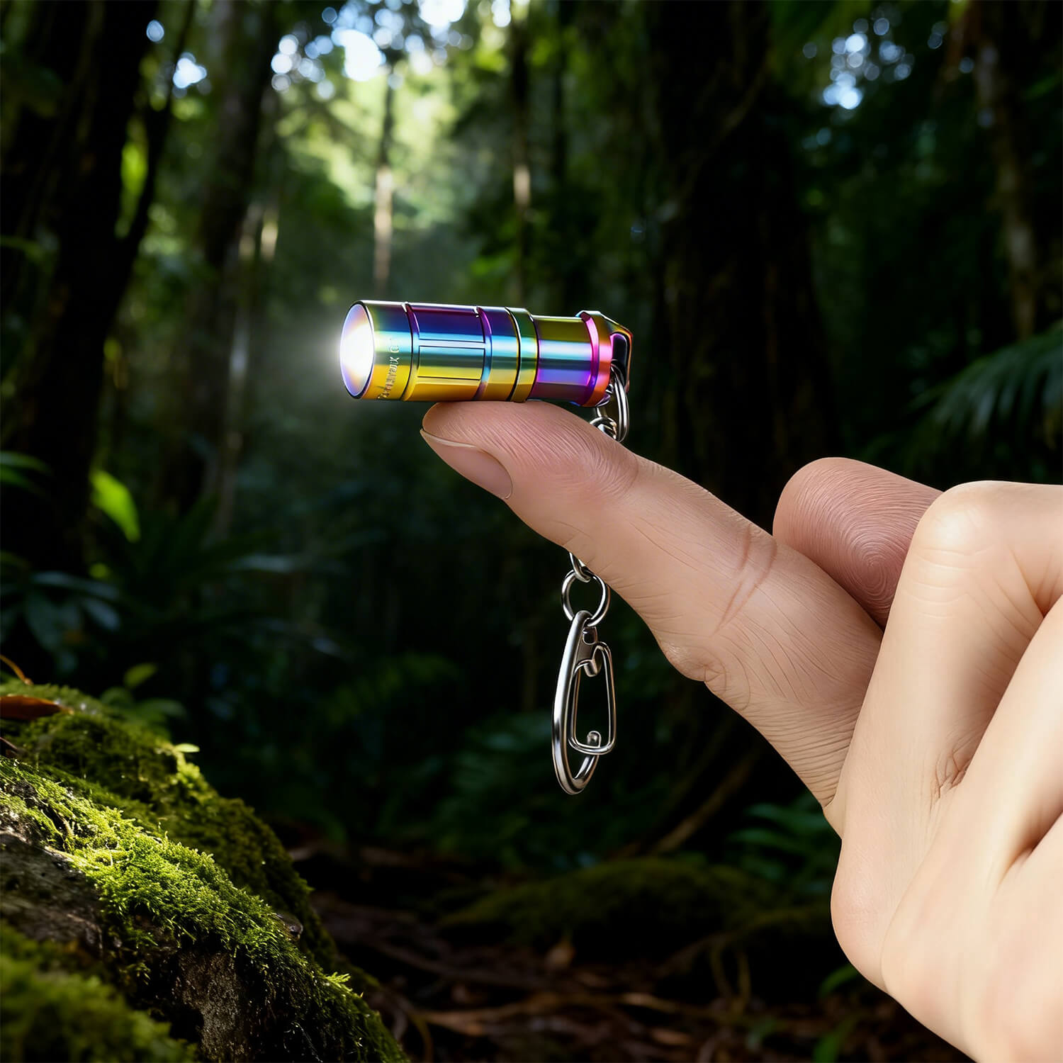 E1 smallest keychain flashlight
