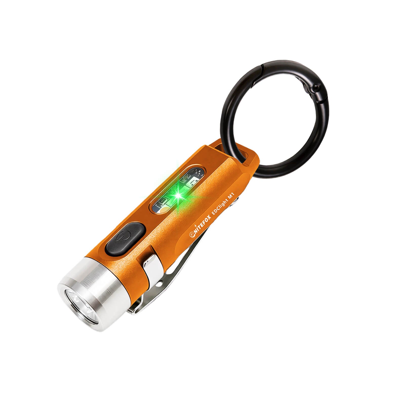 M1 Multi-functional Mini EDC Rechargeable Magnetic Keychain Flashlight
