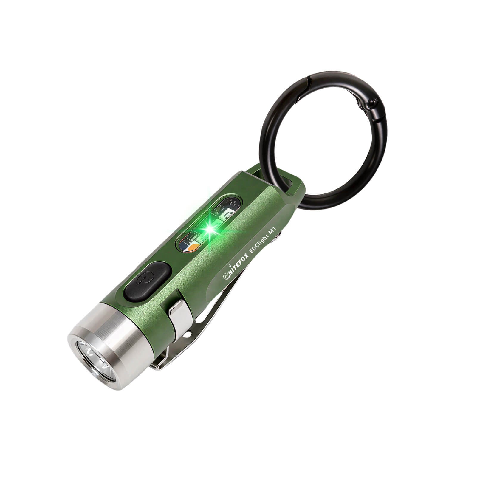 M1 Multi-functional Mini EDC Rechargeable Magnetic Keychain Flashlight
