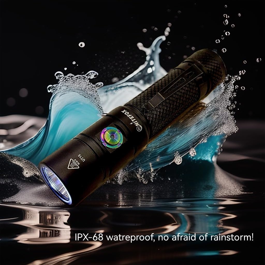 UT15 18650 side switch outdoor flashlight